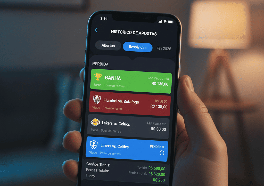 Como funciona o histórico de apostas em uma casa de apostas